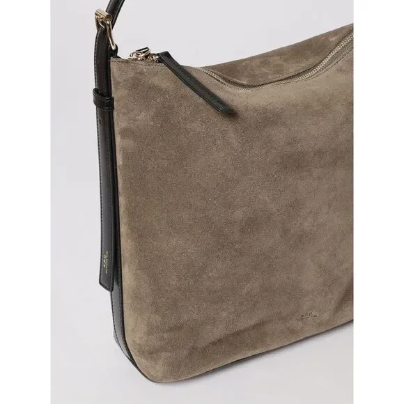 A.P.C. Shoulder Bag Woman Grey - Picture 3 of 3